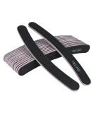 Uraqt 15-Piece Nail Files Set - Double-Sided Disposable Gel Nail Files 180/240 Grit in Purple & Black - Perfect Nail Care Tools & Accessories - Buy Online on GoSupps.com