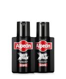 Alpecin Gray Attack Shampoo - 2 x 200ml | Gradual Hair Darkening & Natural Color | Prevent Hereditary Hair Loss - Buy Online on GoSupps.com