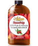 Artizen 8oz Rosehip Oil 100% Pure Natural Cold Pressed for Skin, Face, Nails, Hands Freshly Harvested from Roses Bushes & Seeds 8 Fl Oz - Buy Online on GoSupps.com