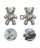 RichLuck Adjustable Jean Button Pin - No Sewing Required - Silver Bear Design - Buy Online on GoSupps.com
