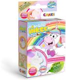 Shop Inkee Foamy Unicorn Bath Bomb - Fun 60g Unicorn Shaped Bathing Ball in Pink Yellow & Purple with Chewing Gum Fragrance and Almond Oil - Perfect for Kids! - Buy Online on GoSupps.com