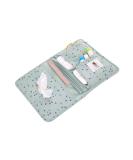L SSIG Baby Diaper Bag with Changing Mat for on the Go/Changing Pouch Floral Mint Turquoise (Mint) 1 Piece (Pack of 1) - Buy Online on GoSupps.com