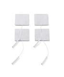 Buy Promed Tissue Electrodes 45x45mm - 4 Self-Adhesive TENS Electrodes Reusable with 2mm Plug for TENS/EMS Devices - International Shipping Available - Buy Online on GoSupps.com