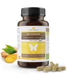 200 organic ginger capsules A 600 mg high-dose made in Germany cultivated according to EU eco standard certified organic quality ginger vegan (200 capsules) 144 g (1 Pack) - Buy Online on GoSupps.com