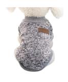 Buy Idepet Pet Sweater: Warm Fleece Coat for Dogs & Cats - Pink & Gray Sizes S-XL - Buy Online on GoSupps.com