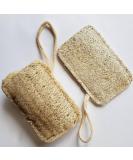 Buy Organic Egyptian Loofah Sponge - 100% Natural Exfoliating Body Scrubber for Men Women & Kids - Textured Shower Bath Sponge for Cellulite & Dry Skin - Square Shape - Buy Online on GoSupps.com