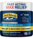 OWELL NATURALS Joint and Muscle Relief Ointment - 7oz - Maximum Strength All Natural Discomfort Reliever for Joint  Muscle  Knee  Back  Neuropathy - 5 Powerful Ingredients 7 Fl Oz (Pack of 1) - Buy Online on GoSupps.com