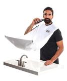 Beard King Beard Bib Apron for Men - the Original Cape As Seen on Shark Tank, Mens Hair Catcher for Shaving, Trimming - Grooming Accessories & Gifts for Dad or Husband - 1 Size Fits All, WHITE White (Deluxe Version) - Buy Online on GoSupps.com