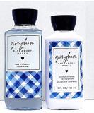 Bath & Body Works GINGHAM DUO Gift Set - Full Size Body Lotion & Shower Gel | International Shipping Available - Buy Online on GoSupps.com