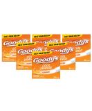 Goody's Extra Strength Headache Powders Cool Orange 24 ea - Pack of 6 - 144 Count - Buy Online on GoSupps.com