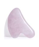 Rose Quartz Gua Sha Board - Natural Anti-Aging Scraper Tool by Sandine - Buy Online on GoSupps.com
