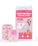 Shop Soft Disposable Dog Diapers for Bitches - 20 Pack Adjustable Size S-M | Cat & Dog High-Suction Pet Diapers - Buy Online on GoSupps.com