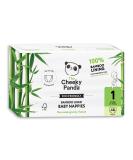 Buy The Cheeky Panda Bamboo Baby Diapers Size 1 (2-5kg) 48 Super Absorbent Sustainable Diapers for Sensitive Skin Up to 12 Hours Leak Protection - Buy Online on GoSupps.com