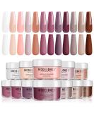 Modelones Acrylic Powder Set, 12 Colors Acrylic Nail Powder Pink Nude Professional Polymer 3D Acrylic Nail Art Kit for French Nail Extension All Seasons Nail Carving, No Nail Lamp Needed A7-Nude Pink - Buy Online on GoSupps.com