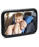 360 Baby Car Mirror - Shatterproof Rear Seat Safety Mirror | Must-Have Baby Essentials & Car Accessories - Buy Online on GoSupps.com