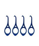 SmileSupplies Aligner Remover Tool - Sparkle Blue Invisible Brace Remover (Pack of 4) | International Shipping Available - Buy Online on GoSupps.com