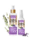 10 in 1 Heat Protectant Spray - Lavender Hair Treatment Nourishing Thermal Protector for Damage & Frizz Control - Buy Internationally - Buy Online on GoSupps.com