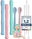 Buy Okonkn Bite Tube Baby 5 Set - BPA-Free Silicone Dental Aid & Teething Ring for Boys & Girls (3 Months +) | Safe Baby Accessories - Buy Online on GoSupps.com