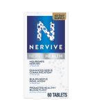 Nervive Nerve Health with Alpha Lipoic Acid - Supports Healthy Nerve Function in Fingers, Hands, Toes & Feet - 60 Daily Tablets with ALA, Vitamins B12, B6 & B1 - Buy Online on GoSupps.com