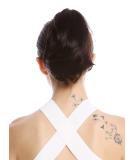 WIG ME UP - N869-V-3 hairpiece braid ponytail short straight dark brown 20 cm - Buy Online on GoSupps.com