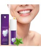 Whitening Toothpaste for Deep Stain Removal | Purple Tooth Whitening Formula for White Teeth - Buy Online on GoSupps.com