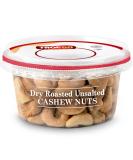 Tropgo Roasted Unsalted Cashews 180g Tub - Cashew Nuts in Resealable and Recyclable Tub - Wholesome Trail Mix with Fibre Protein and Essential Minerals - Healthy Snacks for All Ages - Buy Online on GoSupps.com