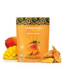 Organic Dried Mango Pack - Healthy Vegan Snacks for Kids & Adults | Tropicaux Reign | Non GMO, No Added Sugar | 3oz x 2 Pack (6oz Total) - Buy Online on GoSupps.com