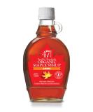 47 North Canadian Bio Ahorn syrup Amber 250g single source grade A gluten -free vegan organic Maple Syrup strong taste for pancakes & more 250 g (1 Pack) - Buy Online on GoSupps.com