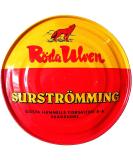 Surstr mming Original Hering - R da Ulven 300g Can - Authentic Swedish Specialty - International Shipping Available - Buy Online on GoSupps.com