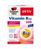 Doppelherz Vitamin B12 500 - High dose with 500 g vitamin B12 per tablet - vegan - 30 mini tablets 1 piece (pack of 30) - Buy Online on GoSupps.com