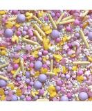 Easter sprinkles for cakes cupcake edible toppers sprinkle mix blend lilac pink yellow white pearls party decoration baking biscuits cake topper balls chocolate balls HOP TO IT - Buy Online on GoSupps.com