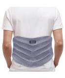REVIX Microwavable Heating Pad for Back to Alleviate Pain, Extra Large Microwave Heated Pack with Moist Heat for Waist, Stomach, and Shoulder, Unscented Hot or Cold Pack, Gray - Buy Online on GoSupps.com
