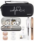 MEUUT 11pcs Nurse Stethoscope Case Kit - First Aid Bag with Penlights, Scissor, Bandage Wraps, Badge Holders - Nurse Accessories in Pu_black - Buy Online on GoSupps.com