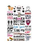 Kink Ink - Male Gay Cuck Pride LGBTQ+ Temporary Tattoo Sticker - Buy Online on GoSupps.com