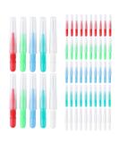 Buy 20 Interdental Brushes for Superior Oral Health Colorful Tooth Cleaning Tools for Gaps in Teeth - Buy Online on GoSupps.com