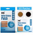 Motion Sickness Patch 20 Pack - Relieves Vomiting, Nausea, & Dizziness - For Cars, Ships, Airplanes, Trains & More - Buy Online on GoSupps.com