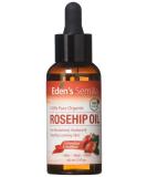 Organic 100% Pure Rosehip Oil - 2 oz, Cold Pressed & Unrefined - Anti-Aging & Hydrating Formula for Fine Lines, Scars, Stretch Marks, and Skin Pigmentation - High Absorbency, Non-Greasy - Daily Use - Buy Online on GoSupps.com