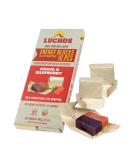 Luchos Natural Energy Bar - Raspberry | Vegan & Gluten-Free High Carb Endurance Bars for Running Cycling & Workouts | 10 Pack - Buy Online on GoSupps.com