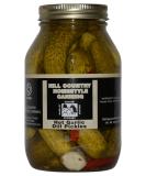 Texas Hill Country Hot Garlic Dill Pickles - 32 oz | Spicy Gourmet Flavor - Buy Online on GoSupps.com