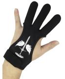 ANIMSWORD Archery Protective Glove - Three-Finger Shooting Gloves for Men & Women - Black Medium - Buy Online on GoSupps.com
