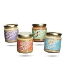 REISHUNGER Organic Nut Butter 4-Pack (Gluten-Free & Vegan) - Almond Cashew Peanut & Tahini - 250g Each - Buy Online on GoSupps.com