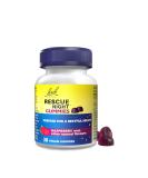 Rescue Night Gummies (30 Pack) - Raspberry Flavour with Flower Essences for Serene Sleep - 1 Count - Buy Online on GoSupps.com