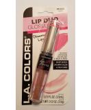 LA Colors Lip Gloss & Lipstick Duo  Moisturizes lips with natural color & high Shine  BLC822 Twinkle - Buy Online on GoSupps.com
