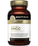 Kinoko Gold AHCC Immune Support - 500mg | 60 Vegicaps - Quality of Life Labs - Buy Online on GoSupps.com