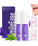 HeroSmile Color Correction Serum Toothpaste - Purple Whitening for a Radiant White Diamond Smile | Stain Removal & Tooth Color Corrector - Buy Online on GoSupps.com