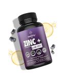 Zealthy Life Zinc+ with VIT C 500 Mg 120 Tablets - Buy Online on GoSupps.com