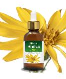 Arnica Essential Oil (Arnica Montana) by Salvia 100% Pure & Natural - Undiluted Uncut Cold Pressed Aromatherapy Premium Oil - Therapeutic Grade - 15 ML with Dropper Arnica 15.00 ml (Pack of 1) - Buy Online on GoSupps.com