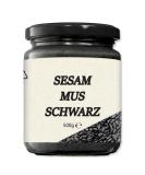 Mynatura Black Sesame Spread - 500g Glass Jar | Healthy Cooking & Baking | Pure Black Sesame Seeds - Buy Online on GoSupps.com