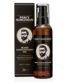 Percy Nobleman Beard Oil - 99% Natural Signature Scented Blend for Conditioning and Softening Facial Hair (100ml) - Buy Online on GoSupps.com