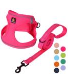 BELLA & PAL Small Dog Harness and Leash Set | Step-in Soft Mesh Breathable Harness | Reflective Strip Puppy Harness | No Pull for Extra Small Dogs | Hot Pink - Buy Online on GoSupps.com